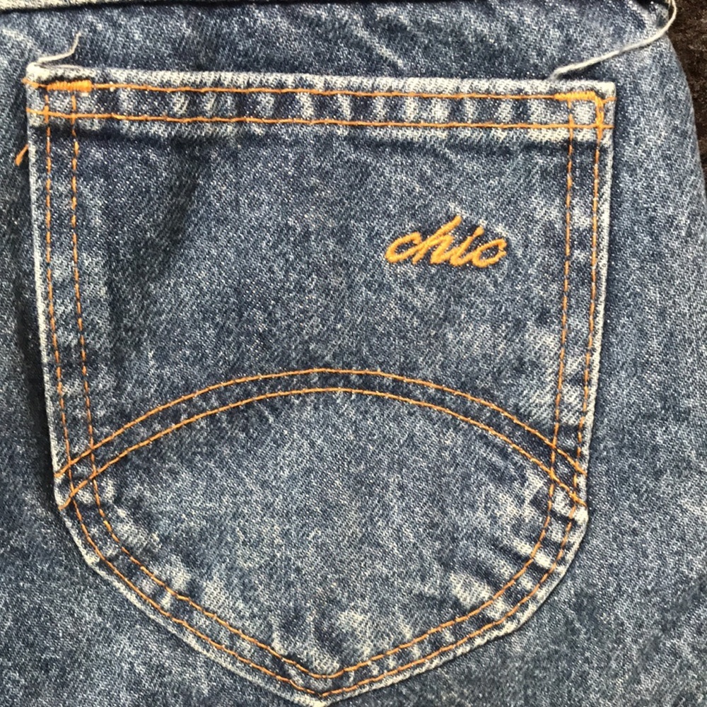 Vintage CHIC 80s High Waisted Mom Jeans - Picture 3 of 4